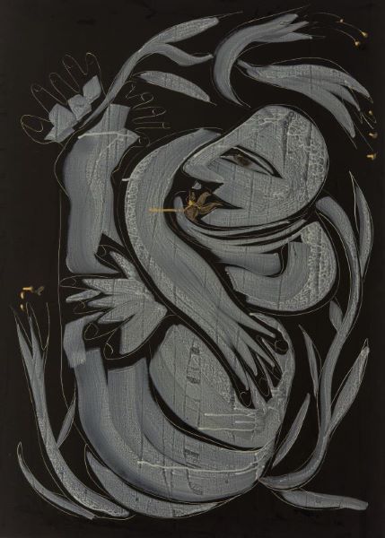 [2015] Secret Garden, Acryli...on canvas, 100x72cm